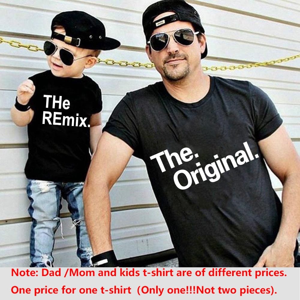 Daddy & Me The Original Remix Matching T-shirts