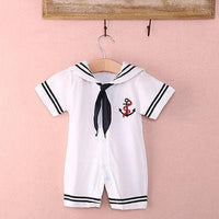 Thumbnail for Baby Sailor One Piece Romper