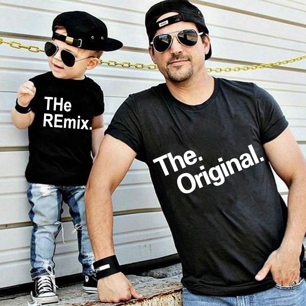 Daddy & Me The Original Remix Matching T-shirts