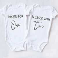 Thumbnail for Prayed for One Blessed with Two Onesies